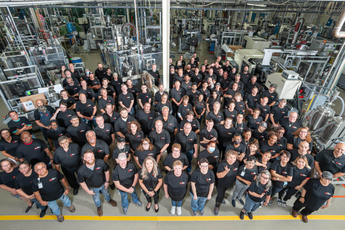 New Concept Technology employee group photo
