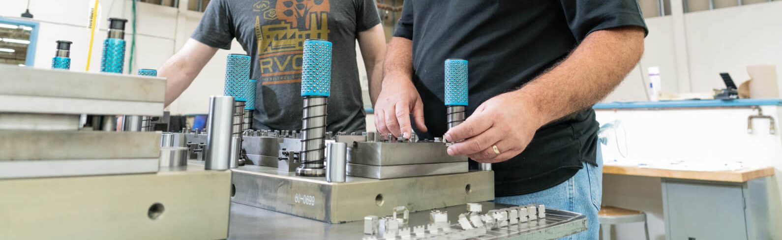 New Concept Technology employees tooling