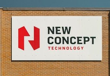 New Concept Technology logo on a sign