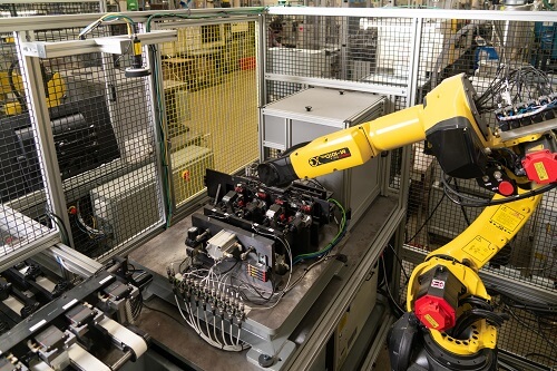 Automated manufacturing production machine